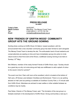 new `friends of griffin wood` community group hits the ground sowing