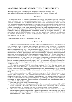 Modelling dynamic reliability via Fluid Petri Nets