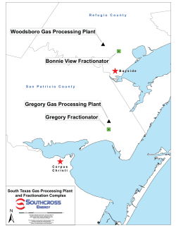 "/ "/ Woodsboro Gas Processing Plant Bonnie View Fractionator