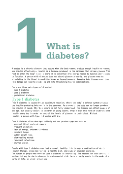 Gestational diabetes