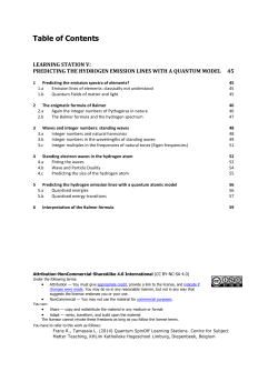 Learning station V: Predicting the hydrogen emission lines with a