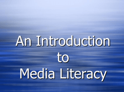 The 5 Key Concepts and Questions of Media Literacy