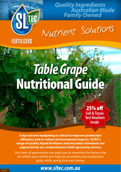 Nutrient Solutions - SLTEC Fertilizers