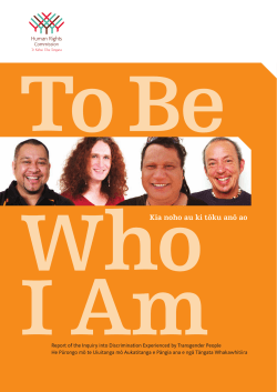 HRC Transgender - Human Rights Commission