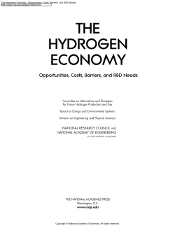 Committee on Alternatives and Strategies for Future Hydrogen