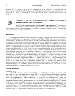 Kosuda, K. Viability of Drosophila melanogaster female flies carrying