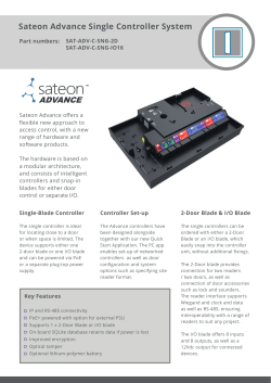 Sateon Advance Single Controller System