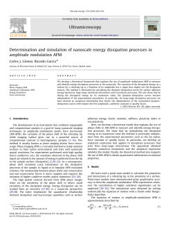 Determination and simulation of nanoscale energy - ICMM-CSIC