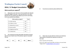 editable - Watlington Parish Council