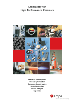 Laboratory for High Performance Ceramics