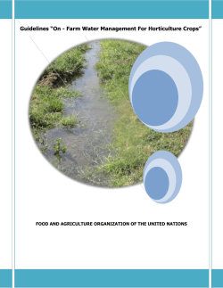 Improving water-use efficiency