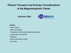 On the Relation of Plasma Flow and Magnetic Instability