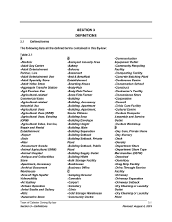 Section 3 - Definitions