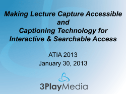 MIT $100K Pitch Deck - Accessing Higher Ground