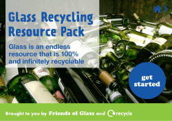 Glass Recycling Resource Pack