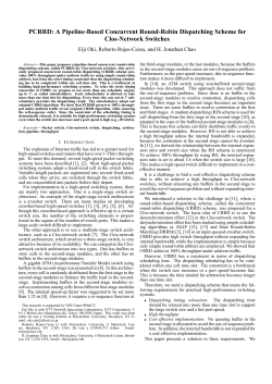 PCRRD: A Pipeline-Based Concurrent Round