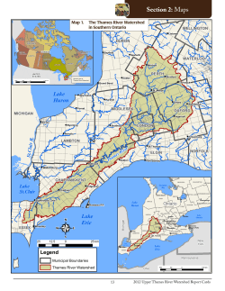 Section 2. Maps - Upper Thames River Conservation Authority