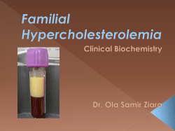 FAMILIAL HYPERLIPIDEMIA