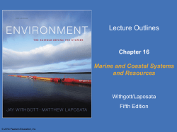 Marine and Coastal Ecosystems