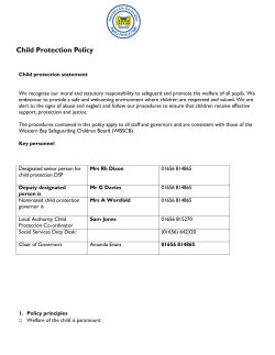 Child Protection Policy