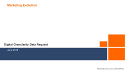 Digital Data Request
