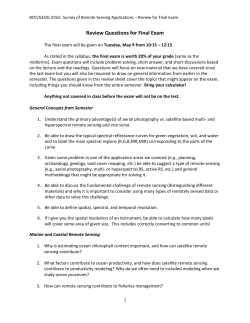 Study Guide for final exam (MS Word file)