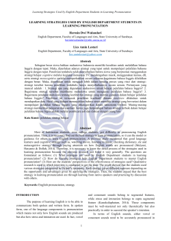 Paper Title (use style: paper title)