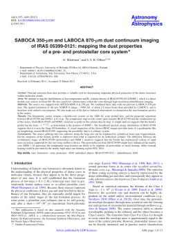 SABOCA 350-&mu;m and LABOCA 870-&mu;m dust continuum imaging of