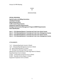 road restriction form - PA