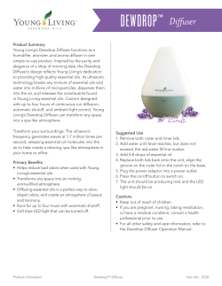 DEWDROP&trade; Diffuser - Young Living Essential Oils