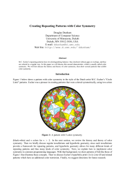 Creating Repeating Patterns with Color Symmetry