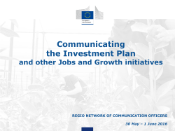 First step: Corporate Visual Identity