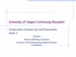 Contracts - schuettlaw