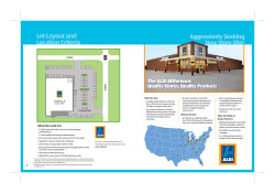 Lot Layout and Location Criteria