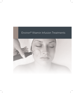 Environ&reg; Vitamin Infusion Treatments