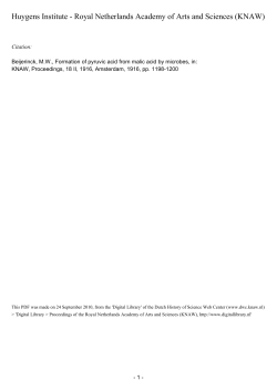 Formation of pyruvic acid from malic acid by microbes