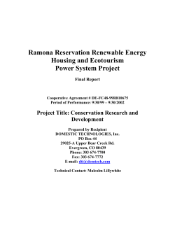 The reservation cultural and economic