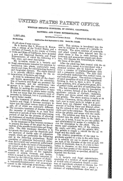 inoculation into plants, particularly trees,