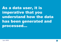 Quantitative Training (course two)