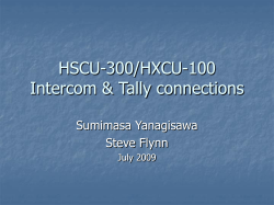 HSCU-300 - 100 incom