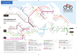 Map - Edinburgh Innertube map