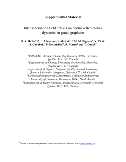 HA Hafez 1 , PL Lévesque 2 , I. Al-Naib 3,4 , MM