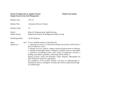 Module No - Aston University