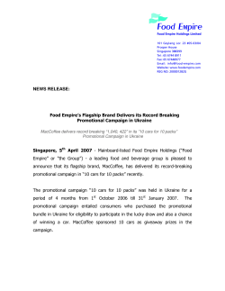 Food Empire`s Flagship Brand Delivers its Record Breaking