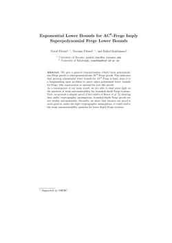 Frege Imply Superpolynomial Frege Lower Bounds