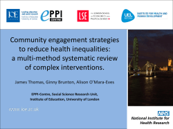 J Thomas et al seminar slides