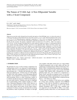 The Nature of V1464 Aql: A New Ellipsoidal Variable with a &delta; Scuti