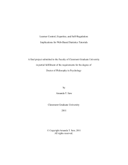 Dissertation - International Association for Statistical Education
