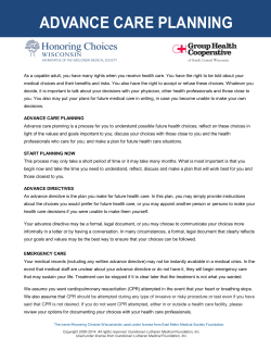 Advance Care Planning Guide