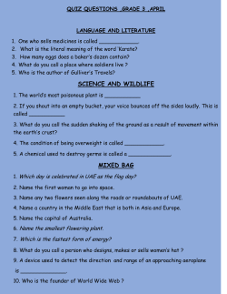 science and wildlife mixed bag - ibn seena english high school